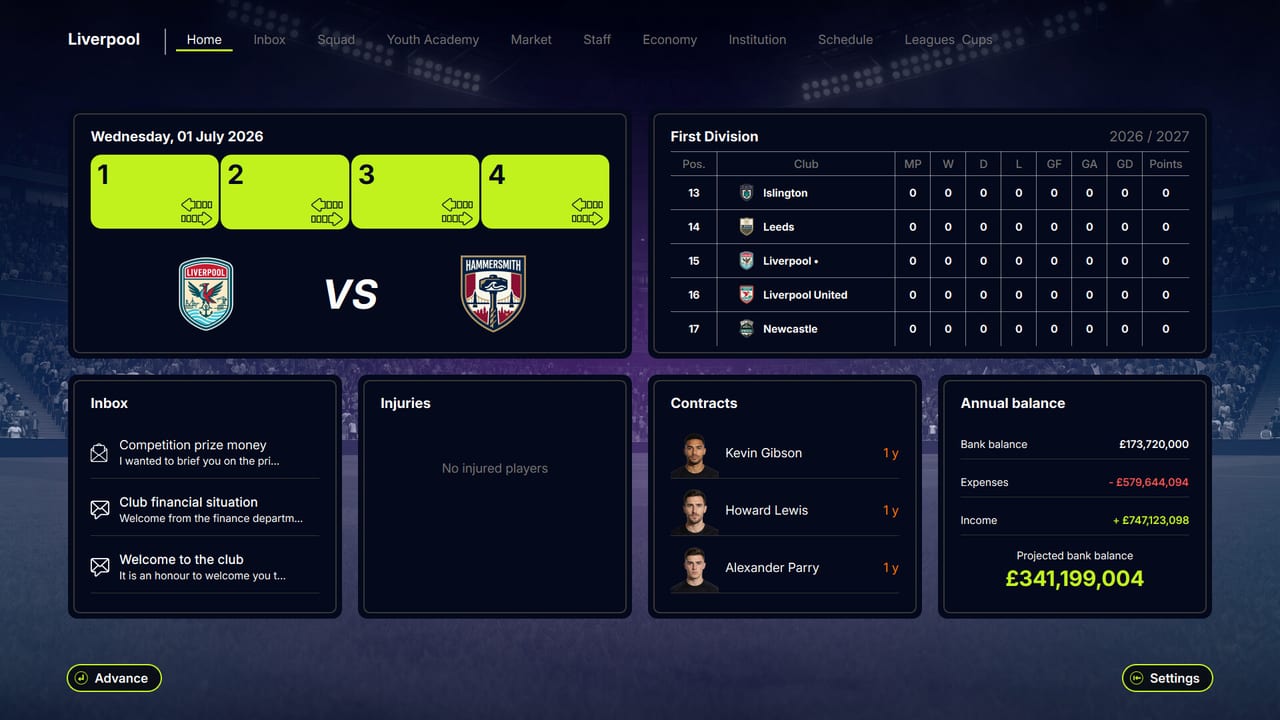 Transfers Hub